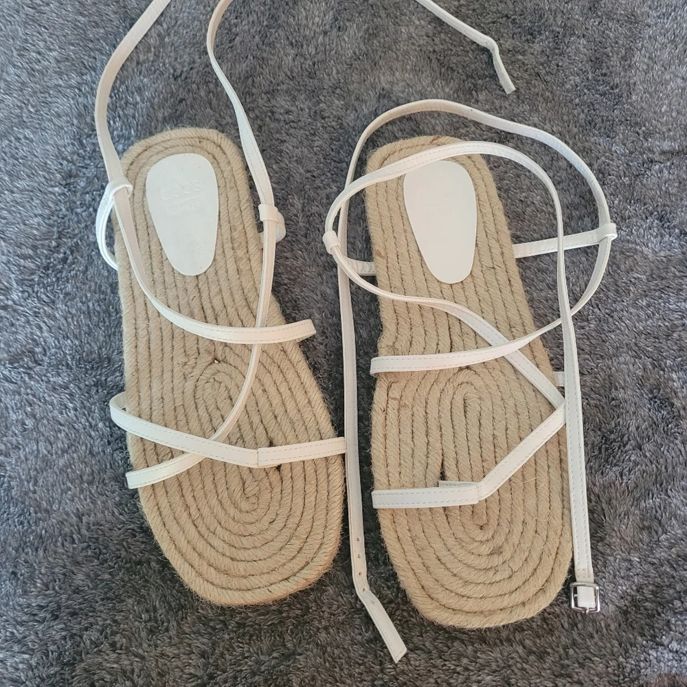 ASOS Strappy Espadrille Sandals Size 9 NWOT